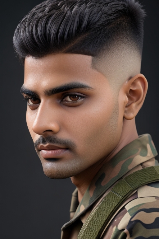Indian Army hairstyle cutting ￼|| army haircutting ||new haircutting boys  ￼￼||Suresh mens haircut - YouTube