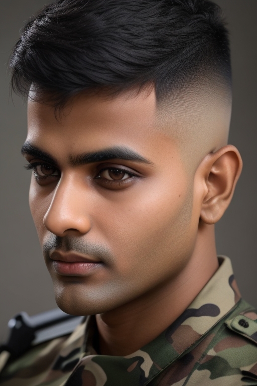 TOP 50 Simple Indian Army Haircut & Hairstyle Best for Soldiers - Buzz Cut
